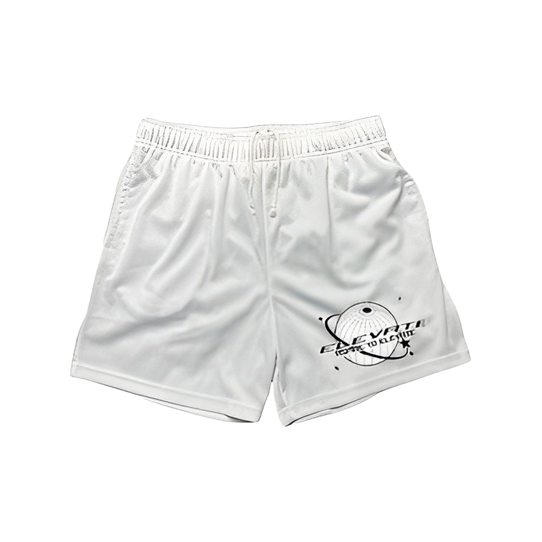 White Elevate Shorts